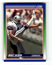 1990 Score Base Set #379 Mike Saxon
