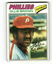 1977 Topps Base Set #84 Ollie Brown