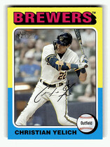2024 Topps Heritage #369 Christian Yelich
