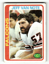 1978 Topps Base Set #153 Jeff Van Note