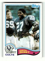 1982 Topps Base Set #13 Curtis Dickey