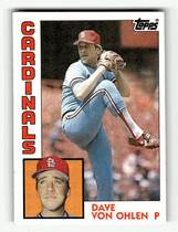 1984 Topps Base Set #489 Dave Von Ohlen