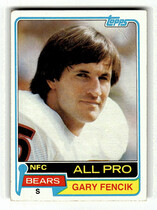 1981 Topps Base Set #40 Gary Fencik