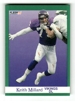 1991 Fleer Base Set #287 Keith Millard