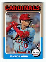 2024 Topps Heritage #284 Masyn Winn