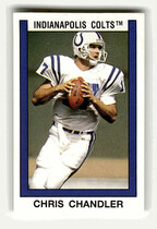1989 Panini Stickers #290 Chris Chandler