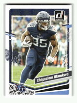 2023 Donruss Base Set #288 Chigoziem Okonkwo