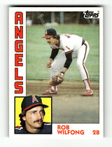 1984 Topps Base Set #79 Rob Wilfong