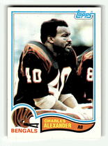 1982 Topps Base Set #37 Charles Alexander
