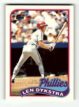 1989 Topps Traded #27T Lenny Dykstra