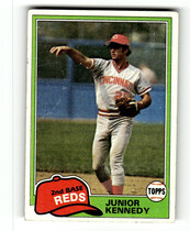1981 Topps Base Set #447 Junior Kennedy