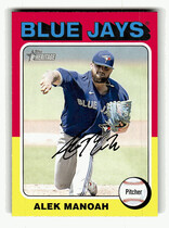 2024 Topps Heritage #243 Alek Manoah