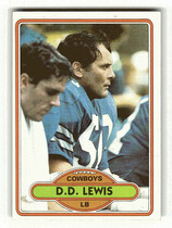1980 Topps Base Set #373 D.D. Lewis