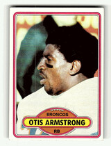 1980 Topps Base Set #448 Otis Armstrong