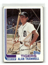 1982 Topps Base Set #475 Alan Trammell