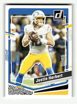 2023 Donruss Base Set #158 Justin Herbert