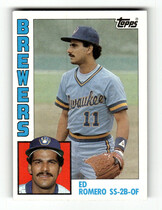 1984 Topps Base Set #146 Ed Romero