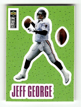 1996 Upper Deck Collectors Choice Stick-Ums #S9 Jeff George