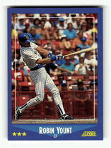 1988 Score Base Set #160 Robin Yount