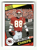 1984 Topps Base Set #87 Carlos Carson