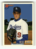 1993 Bowman Base Set #674 Mike James
