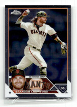 2023 Topps Chrome #195 Brandon Crawford