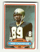 1980 Topps Base Set #275 Wes Chandler