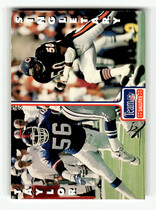 1993 Heads and Tails SB XXVII #SB2 Lawrence Taylor|Mike Singletary