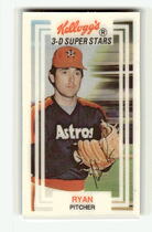 1983 Kelloggs Base Set #31 Nolan Ryan