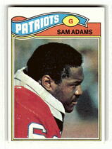 1977 Topps Base Set #14 Sam Adams