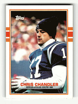 1989 Topps Base Set #209 Chris Chandler