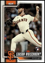 2026 Topps Base Set #184 Carson Whisenhunt