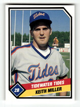 1989 CMC Tidewater Tides #14 Keith Miller