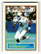 1983 Topps Base Set #153 Ottis Anderson