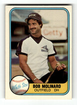 1981 Fleer Base Set #340 Bob Molinaro