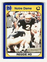 1990 Collegiate Collection Notre Dame 200 #36 Reggie Ho