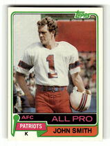 1981 Topps Base Set #490 John Smith
