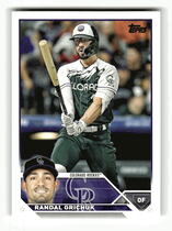 2023 Topps Base Set #110 Randal Grichuk