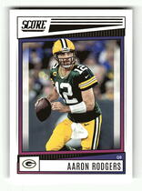 2022 Score Base Set #96 Aaron Rodgers