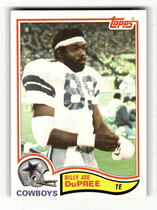 1982 Topps Base Set #314 Billy Joe DuPree