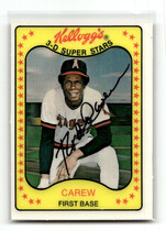 1981 Kelloggs Base Set #26 Rod Carew