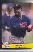 1990 Fleer Baseball MVPs #29 Kirby Puckett
