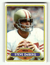 1980 Topps Base Set #245 Steve Deberg