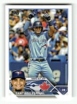 2023 Topps Base Set #324 Santiago Espinal
