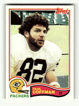 1982 Topps Base Set #355 Paul Coffman