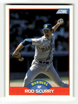 1989 Score Base Set #516 Rod Scurry