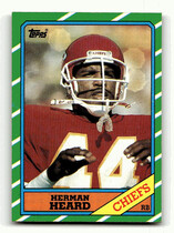 1986 Topps Base Set #305 Herman Heard