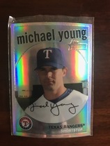 2008 Topps Heritage Chrome Refractors Series 2 #C168 Michael Young