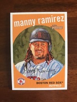 2008 Topps Heritage Dick Perez #HDP1 Manny Ramirez