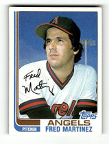 1982 Topps Base Set #659 Fred Martinez